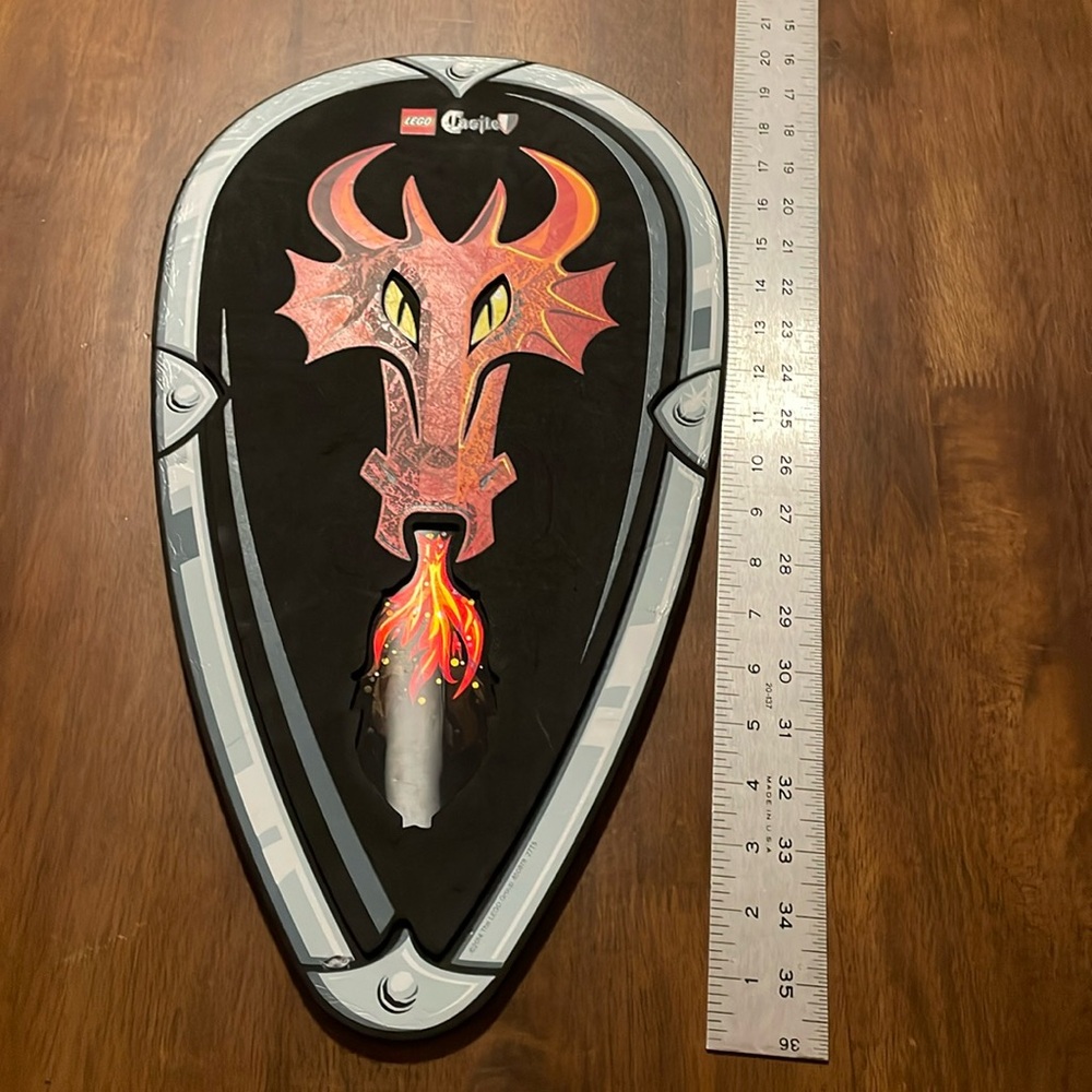 Lego Castle Knight Red Dragon 19.5" Foam Shield